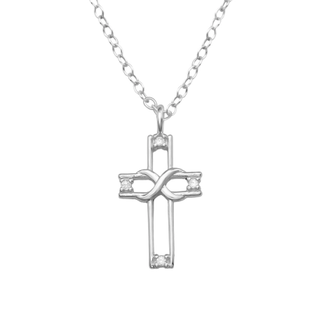 Cross And Infinity Religion Jewellery Jewellery | All4silver