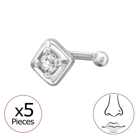 Square Geometric Jewellery Jewellery | All4silver