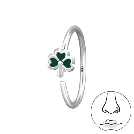 3.5Mm Clover Saint Patrick's Day Jewellery | All4silver