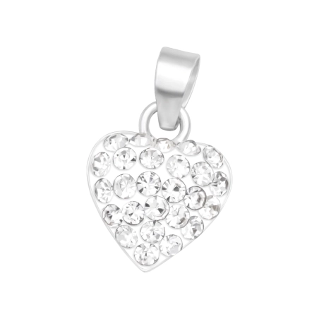Heart - 925 Sterling Silver Pendants for kids