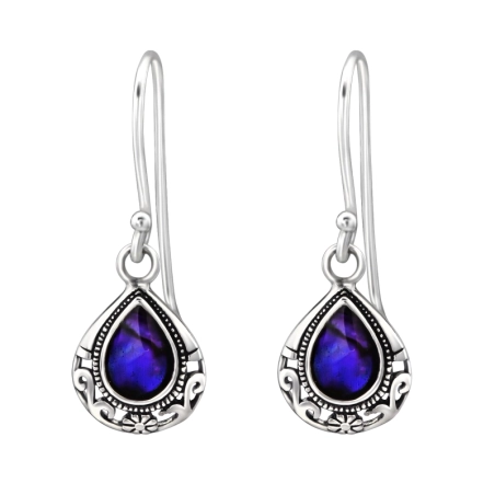 Teardrop Plain Earrings Jewellery | All4silver
