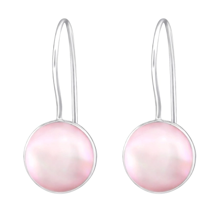 Round Plain Earrings Jewellery | All4silver