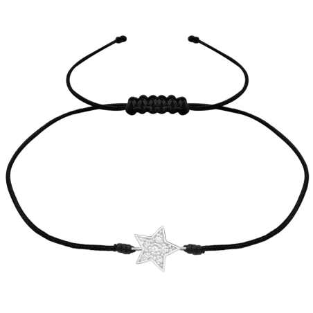 Star Cord bracelets Jewellery | All4silver
