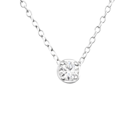 Round Necklace with stones Jewellery | All4silver