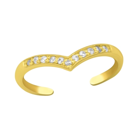 Heart Toe Rings Jewellery | All4silver