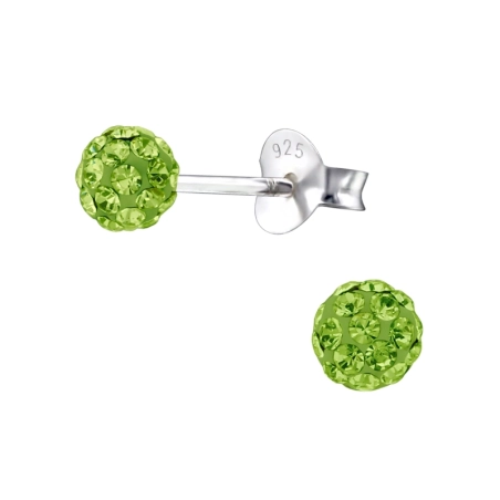 Ball Basic Ear Studs Jewellery | All4silver
