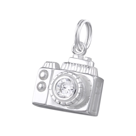 Camera Charms with split ring Jewellery | All4silver