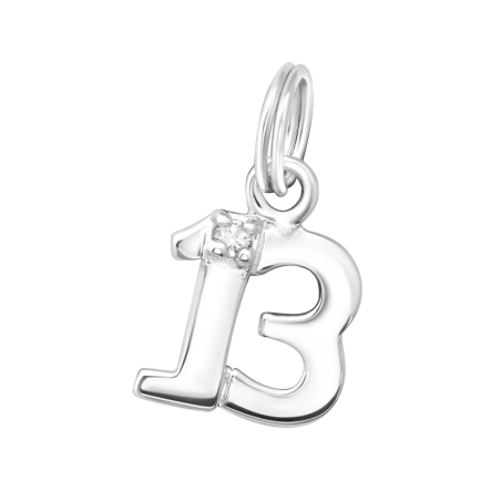 Thirteen Charms with split ring Jewellery | All4silver