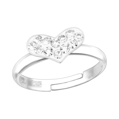 Heart Rings for kids Jewellery | All4silver