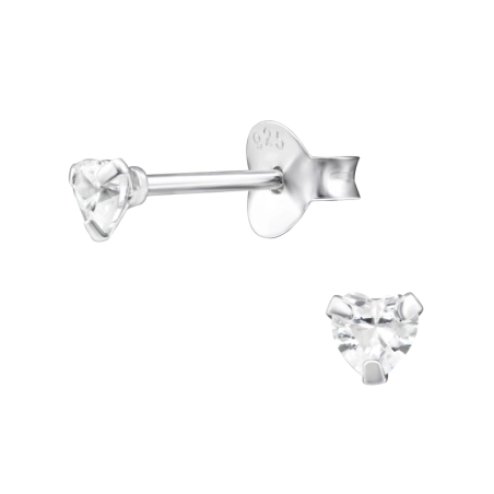 Triangle 3mm Valentine's day Jewellery | All4silver