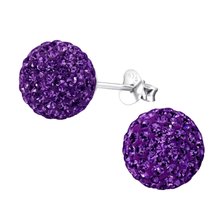 Ball Basic Ear Studs Jewellery | All4silver
