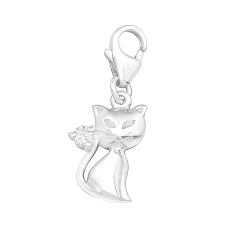 Cat Charms with lobster Jewellery | All4silver