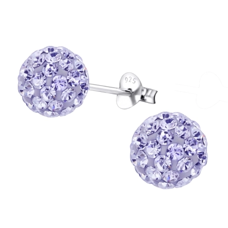 Ball Basic Ear Studs Jewellery | All4silver