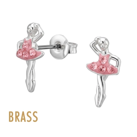 Ballerina Brass Fashion Toe krúžky Jewellery | All4silver