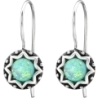 Earrings with semi-precious stones & Opal