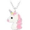 Necklaces with silver chains