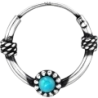 Bali Silver Hoops